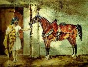 charles emile callande cheval arabe Germany oil painting artist